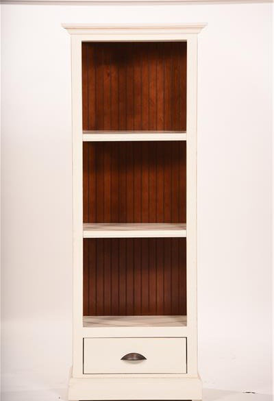 Southville Storage Bookcase, Concord Cherry, Burnt Cinnamon