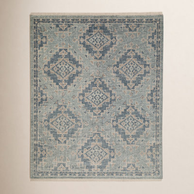 Maeve Hand-Knotted Geometric Wool Rug