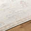 Revere Hand Knotted Oriental Area Rug in Brown, Light Gray, Medium Gray, Light Beige, Cream-1801635802