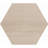 Cotto Charm 8" Porcelain Flat Hex Tile-101900018