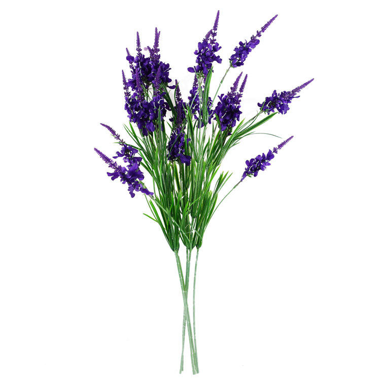 Leaf Silk Larkspur Stems, Bushes, And Sprays Arrangement | Wayfair.co.uk