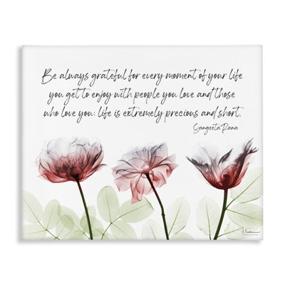 Art mural sur toile Precious Faith Quote par Albert Koetsier