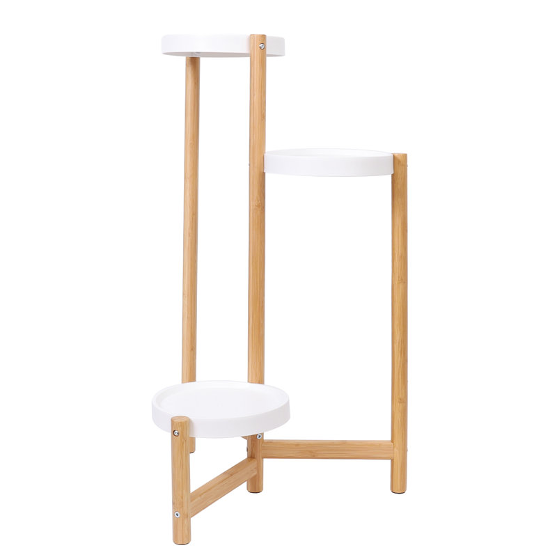 Trond Solid Wood Plant Stand 3 Tier