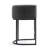 Pu Leather Counter Stool Barrel Counter Height Stools-1675958871
