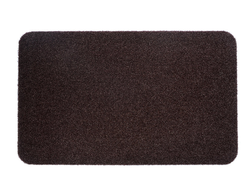 Berglind Non-Slip Doormat, Chocolate Brown