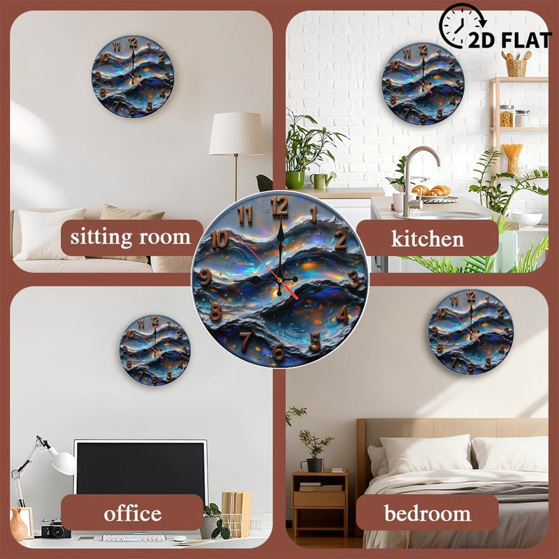 Horloge Ocean Wave