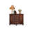 Brown Solid + Manufactured Wood Corner cabinet