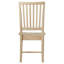 Chaise en bois massif Maner