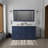 Dukes 60 in W x 22 in D Double Bath Vanity and 58 in Mirror-1659207463