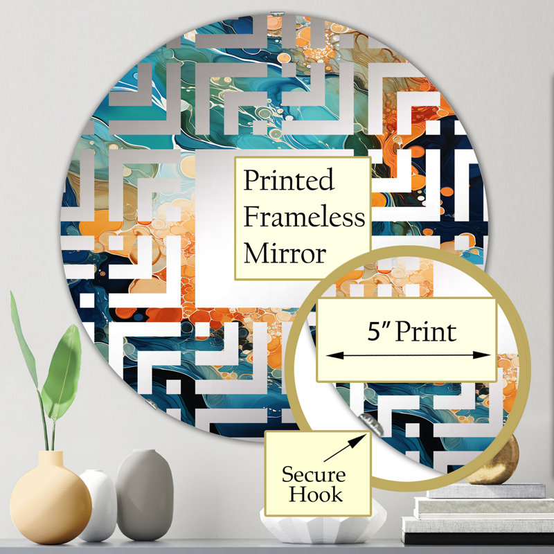 Circle Mirror, 23.6" x 23.6"