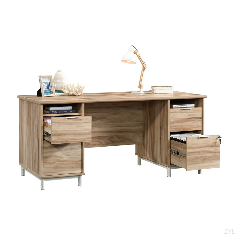 Bureau de direction, finition brune
