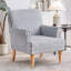 Upholstered Wooden Armchair-1598955420