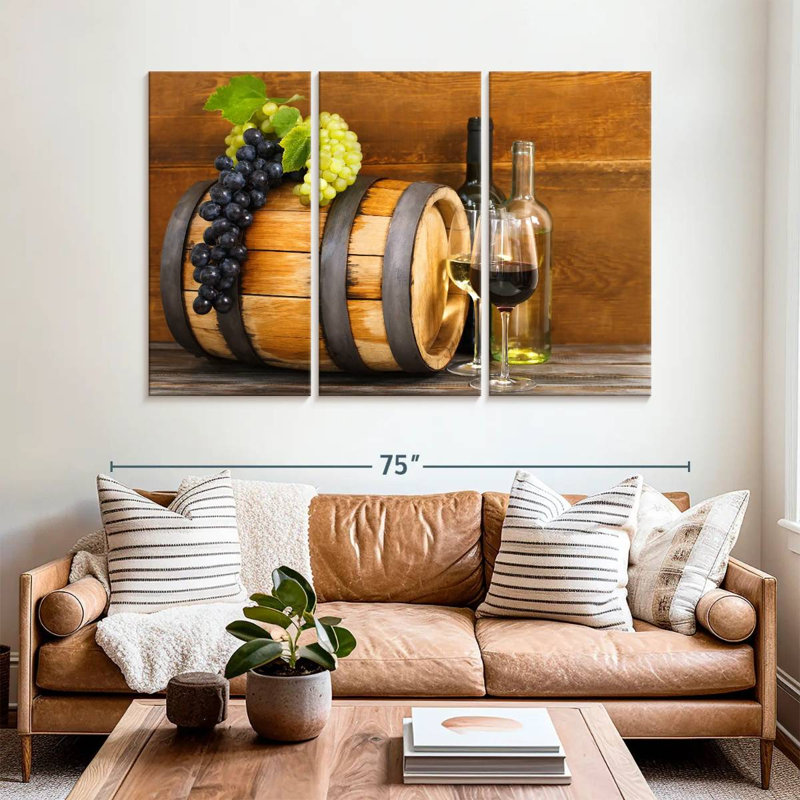 Yarlin Wine Country Produce, 28" H x 45" W
