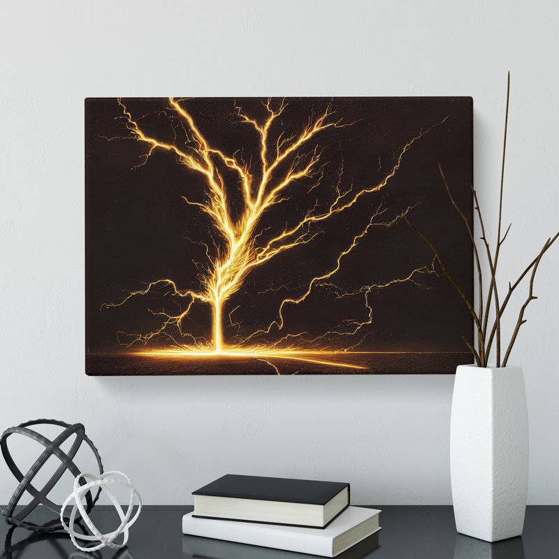 Electricity Vol.3 - Wrapped Canvas Print, 35cm H x 50cm W x 3cm D