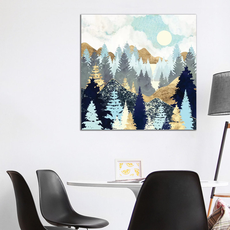 Forest Vista - Wrapped Canvas Print, 93.98 cm H x 93.98 cm W x 3.175 cm D