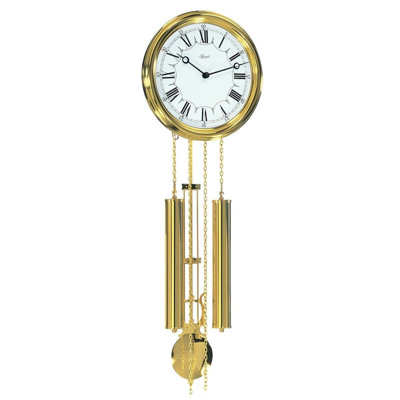 Brass Pendulum Wall Clock
