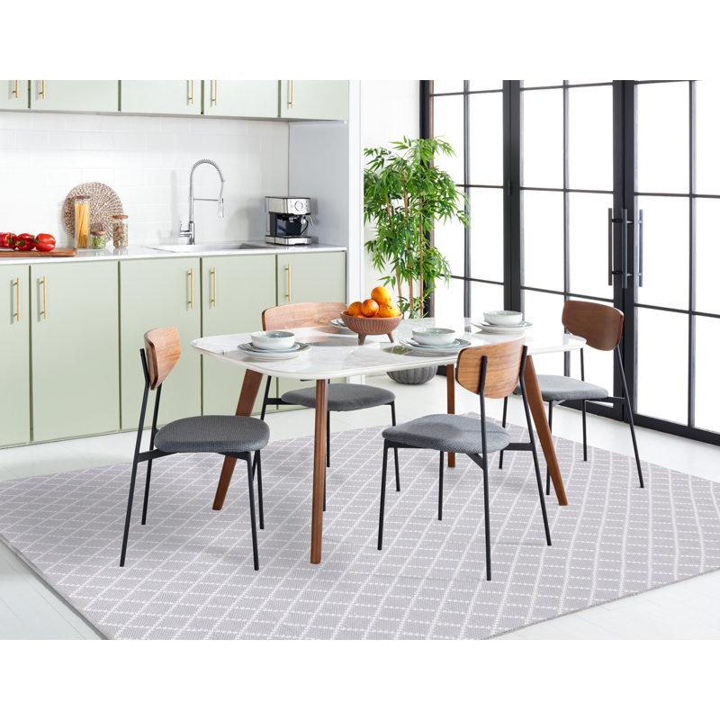 Tapis en coton tissé à plat Breckenridge, Tapis de couloir 2 pi 3 po x 9 pi