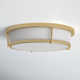 Briella 2 Light Acrylic Flush Mount
