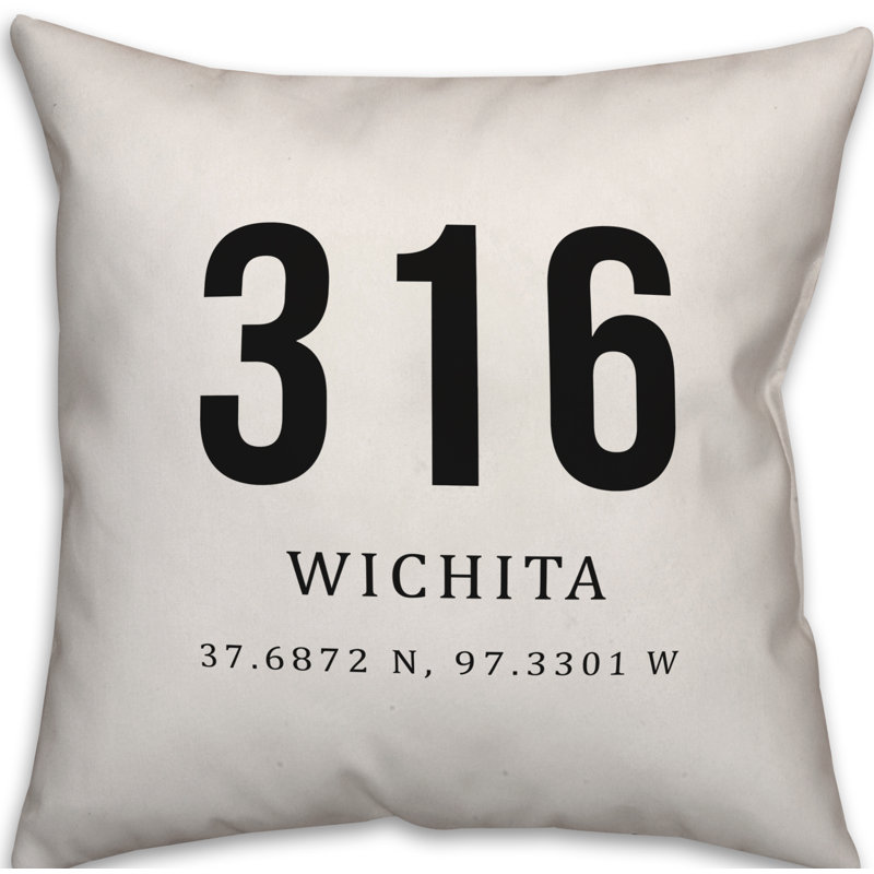 Outdoor Reversible Throw Pillow
