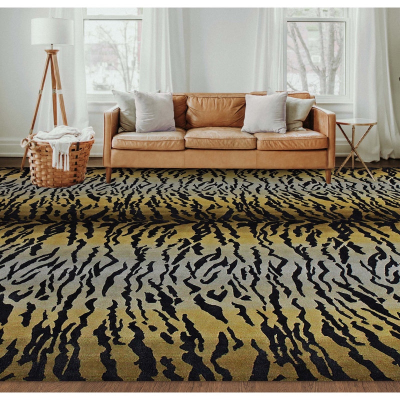 Animal Print Area Rug, Rectangle 12' x 16'