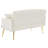 CREAM WHITE  2 SEATER SOFA-664199675
