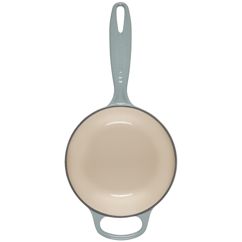 Le Creuset Enameled Cast Iron Saucepan with Lid, 2.25 qt., Sea Salt