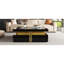 Table basse moderne avec rangement à 4 tiroirs 43,3 po Modern