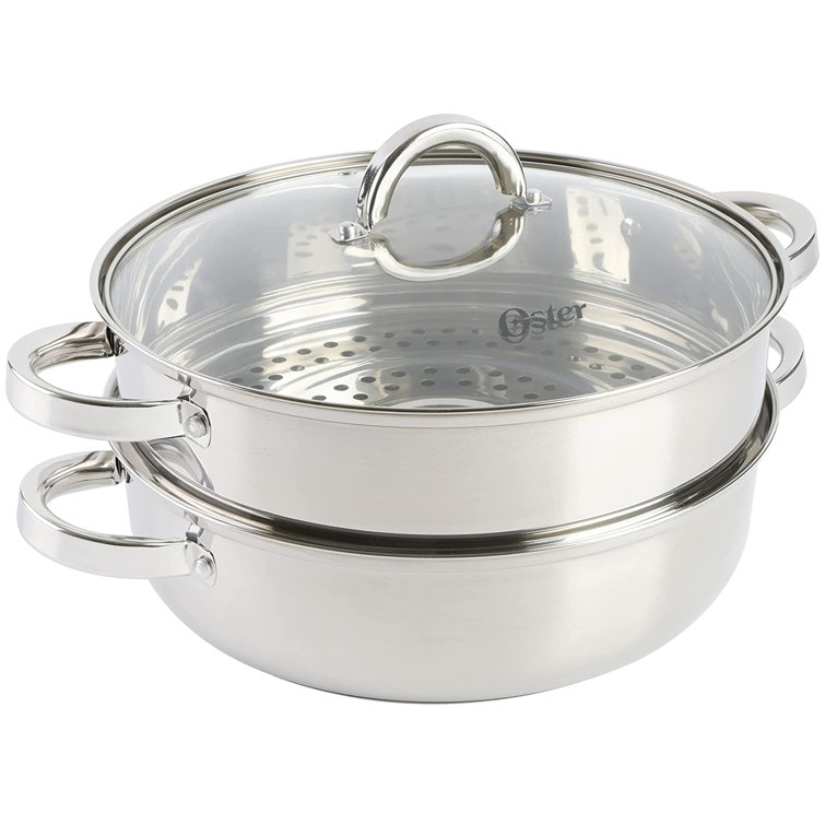 Oster Adenmore 8 Quart Stock Pot with Tempered Glass Lid - On Sale - Bed  Bath & Beyond - 32021006