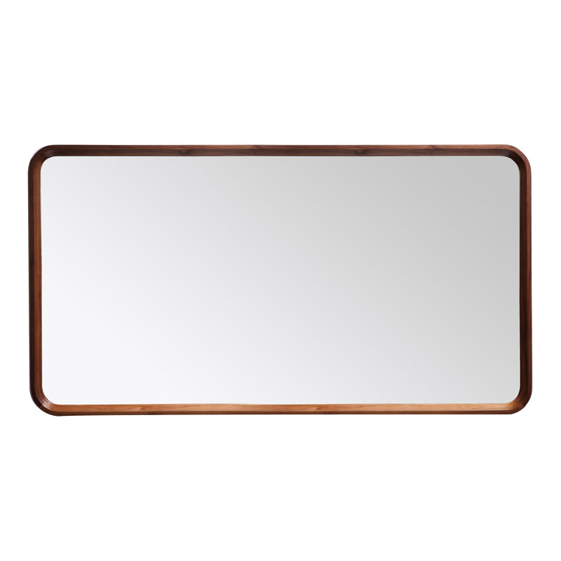 Miroir plat Aliyani, Noyers, 35,5 po x 23,5 po