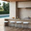 Tabouret de bar pivotant LuXeo Doheny-82827658-82827657