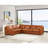 Leather L-Shaped Sectional
