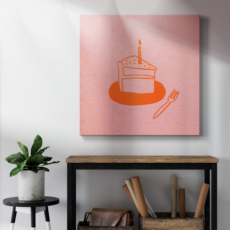 «Let Commander Dessert II», toile tendue avec châssis de qualité supérieure - prête à être accrochée