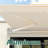 Retractable Patio Window Awning with Aluminum Frame, Acrylic Fabric-122994445-122994447