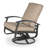 Askar Swivel Powder Coated Aluminum Outdoor Lounge Chair-19643682-19643656-19643689