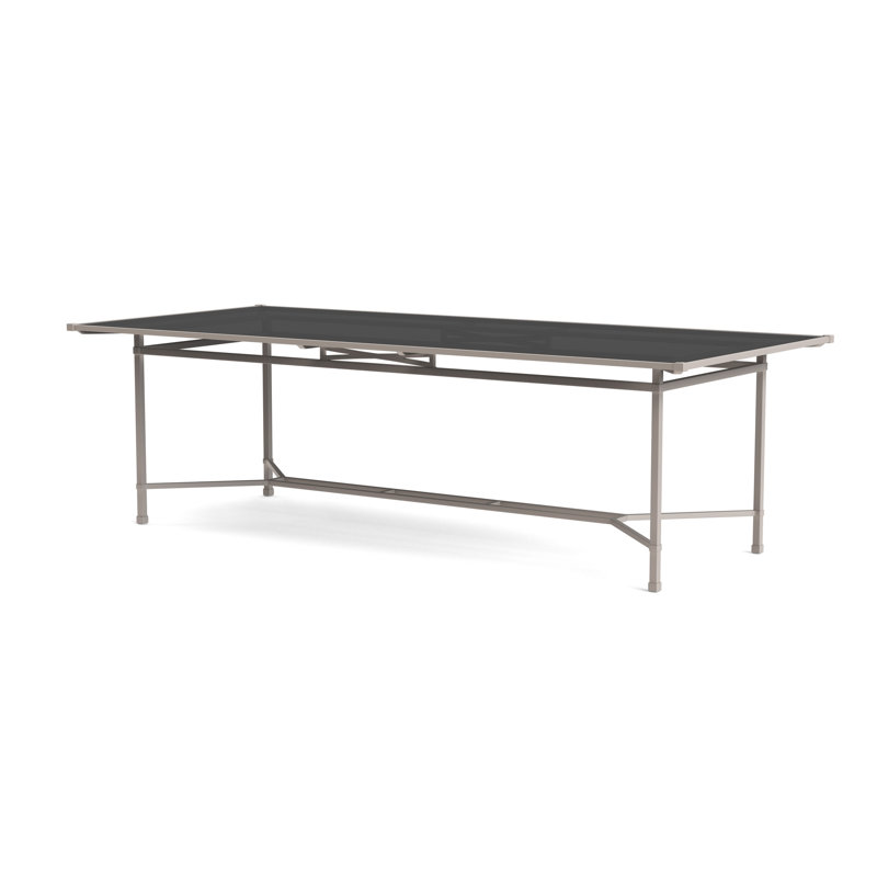 Venetian Outdoor Dining Table, Dove Smooth