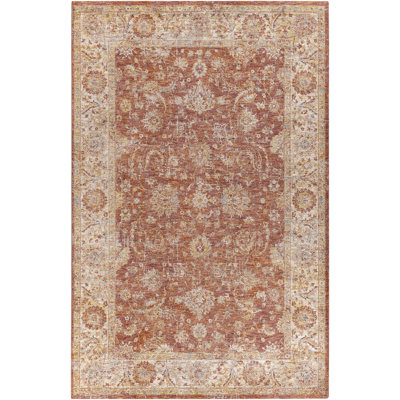 Tapis brun / bleu Allie