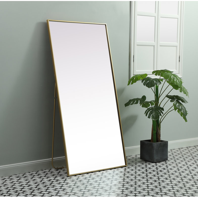 Miroir Sabine, 60 po x 30 po, Laiton