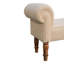 Barteld Cotton Upholstered Bench