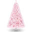 Arbre de Noël floconné épinette rose facile à installer