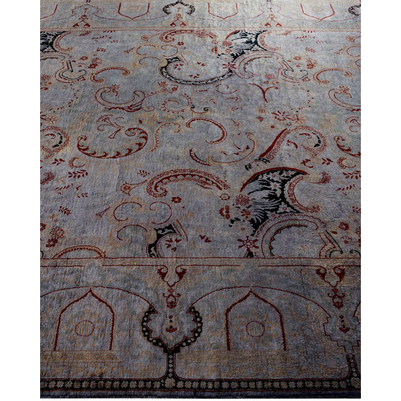 Fine Vibrance One-of-a-Kind 6' 2" X 10' 1" Hand Knotted Area Rug