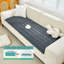 Soft Striped Plush Box Cushion Sofa Slipcover-1261008021-1261008022