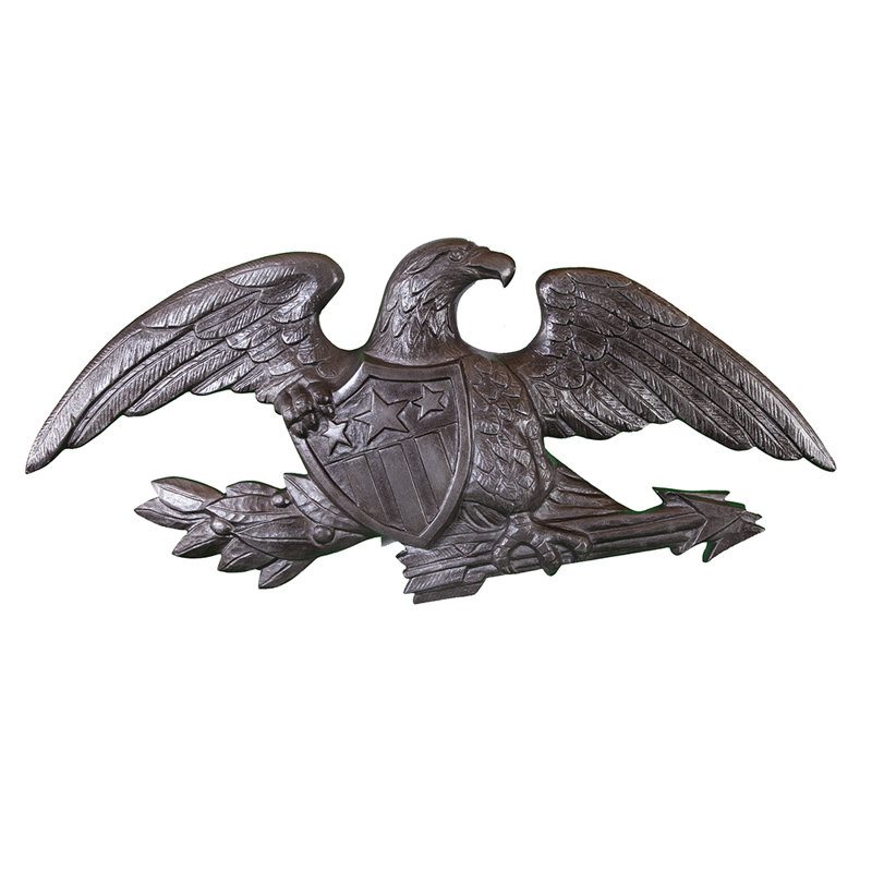 Deluxe Eagle Wall Décor, Swedish Iron