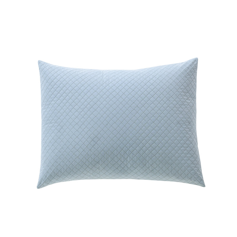 Cotton Sham, Blue, King
