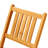 Outsunny 3-Piece Acacia Wood Bistro Set