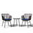 Outdoor Patio Chair With Cushions-1714980384