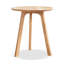 Petite table de bout ronde facile à assembler pour le salon, le canapé et la chambre à coucher-1743056865