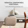 Basilio Upholstered Pouf