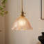Luminaire suspendu en verre floral 1 lumière-1754071069