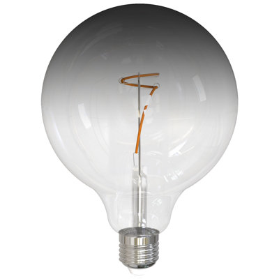 Ampoule G40 4,5 W à intensité variable avec finition en verre transparent / fumée et base moyenne (E26)