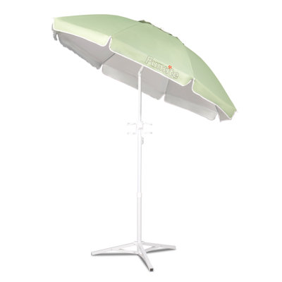 Parasol de plage inclinable 6,5 pi avec sac de transport